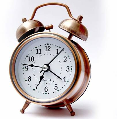 deadly Analog Brown Clock