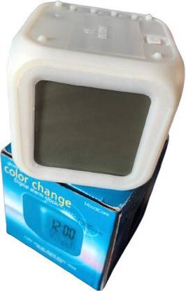 Vinit Duhan Digital White Clock