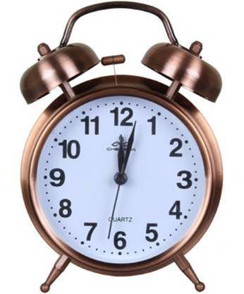 deadly Analog Brown Clock