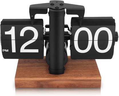 rich mart Digital Black, White Clock