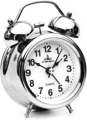 Wifton Analog Silver Clock