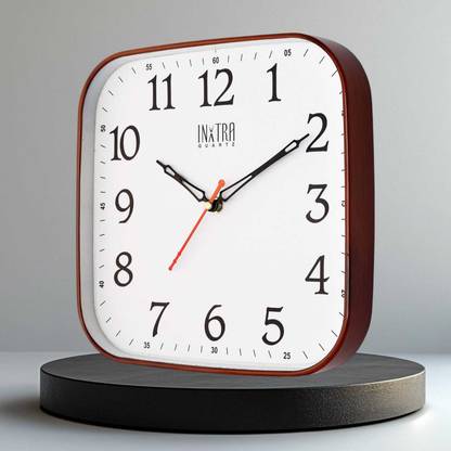 VIYAN Analog Cola Wood Clock