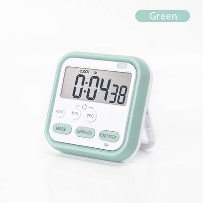 THEODORE Green Digital Timer Kids, Kitchen, Cooking, Classroom, Exercise, Oven, Baking Digital Kitchen Timer