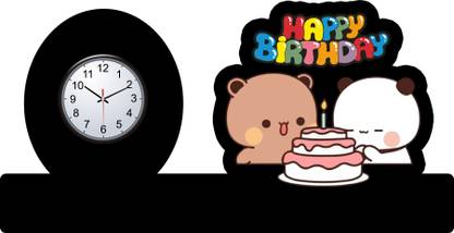 Ser Ak Digital Black Clock