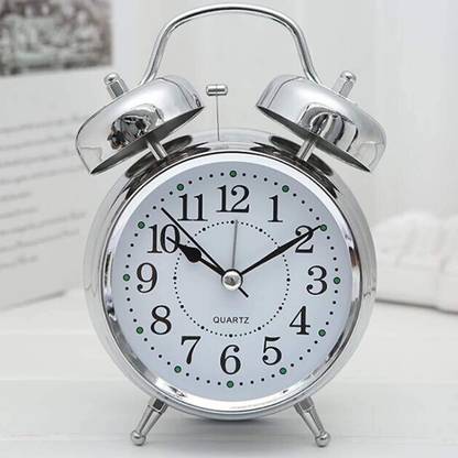 Zovilstore Analog Silver Clock