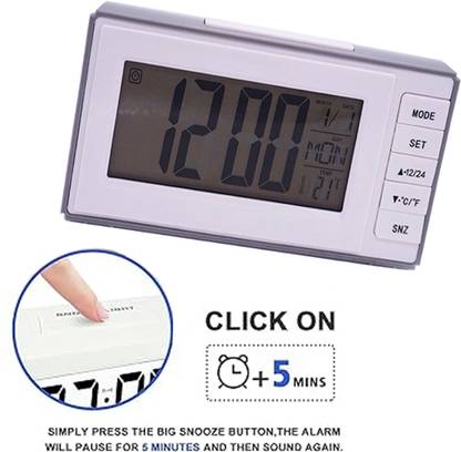 cdr Digital MULTICOLO Clock