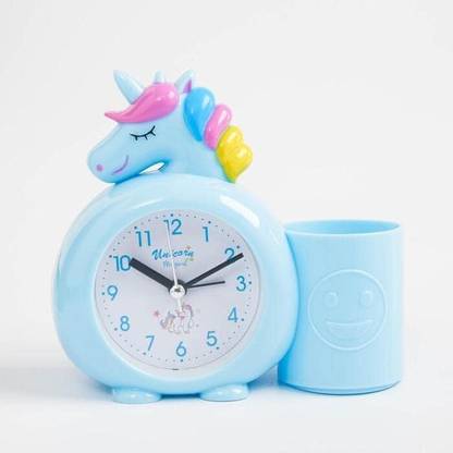 NXZ Analog Blue Clock