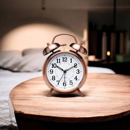 omkarzone Analog Brown Clock