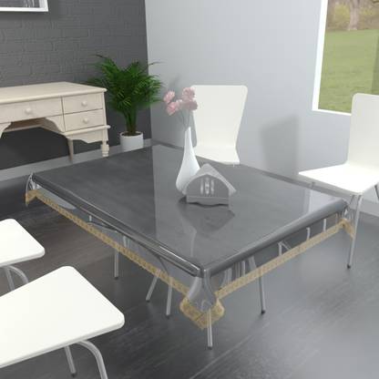 TANLOOMS Solid 10 Seater Table Cover