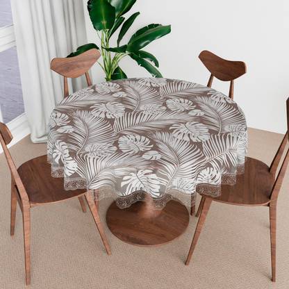KUBER INDUSTRIES Floral 4 Seater Table Cover