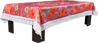 Totel wholesale PVC 6 Seater Printed Table Cover