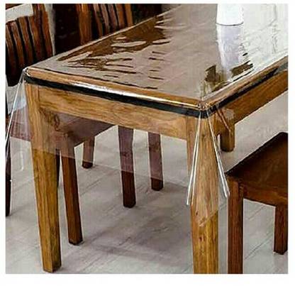 CHANDER Plastic 6 Seater Solid Table Cover