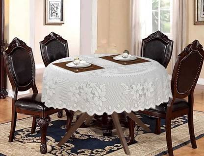 HOME SHINE Floral 2 Seater Table Cover