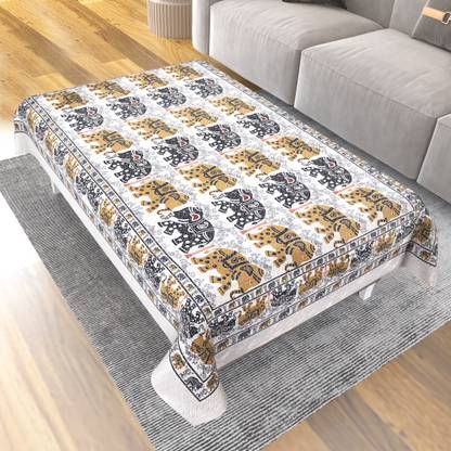 CASA FURNISHING Printed, Floral 4 Seater Table Cover
