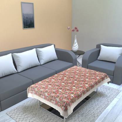 CASA FURNISHING Floral 2 Seater Table Cover