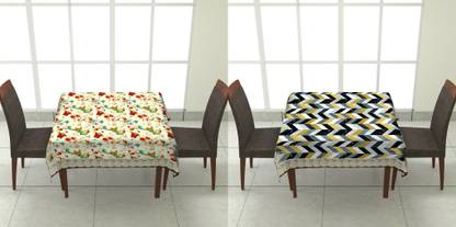 SANDAL DECORS Printed 2 Seater Table Cover
