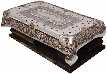 KNM ENTERPRISE Self Design 4 Seater Table Cover