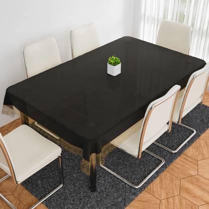 KUBER INDUSTRIES Self Design 6 Seater Table Cover