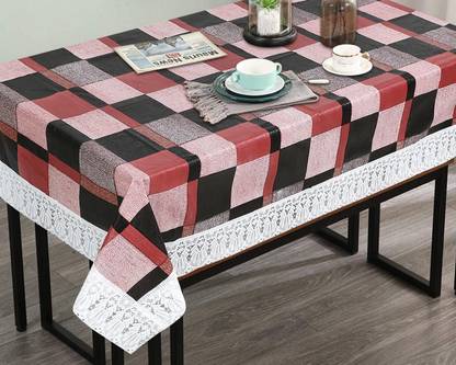 The Furnishing Tree Self Design 8 Seater Table Cover