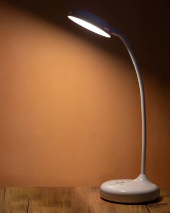 Rudefox by Weird Wolf 3-Color Mode Rechargeable, LED Study Desk Table Lamp