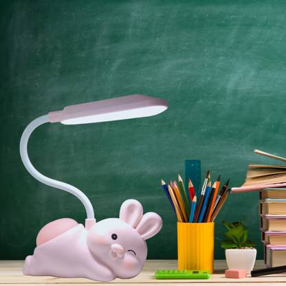 MACVL5 LED Study Lamp for Kids With Night Light on Butt | Rabbit Shaped Night Lamp