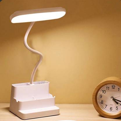 OneWish Multifunctional Table Lamp,Pen Storage, Mobile Phone Holder,Three Color Modes Study Lamp