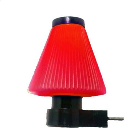 Sanhan Plug & Play Energy Saving Night Lamp 0.5w Night Light red colour Night Lamp