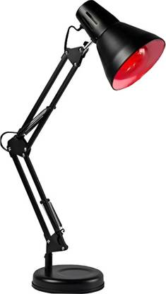 B-Arm IR Therapy Lamp with 360° Rotatable & 3-Level Adjustable Stand|ROG Light Therapy Table Lamp