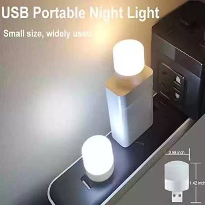 Shreejee USB plug & Play Energy efficient LED light /Emergency light X10.650 (Pack of 10) LED Lantern