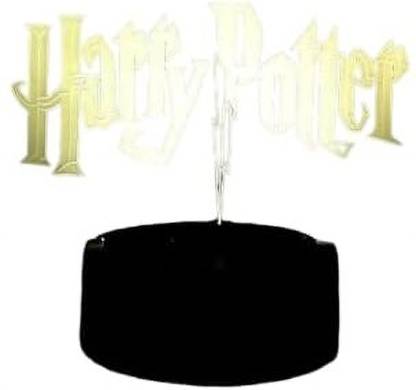 Rudrav Night Light 3D LED Night Light for Child Harry Potter logo lamp Table Lamp