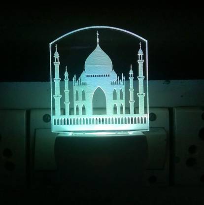 SANJAY AURA Taj mahal Night Lamp transforming your space into a calming sanctuary. Night Lamp