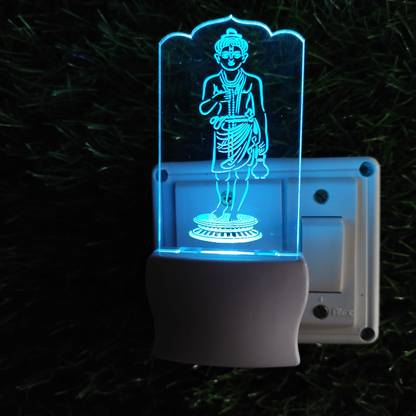 JankiRetail NILKANTH VARNI Night Lamp