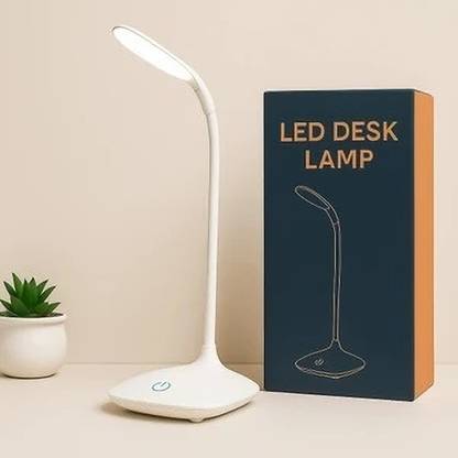 DIYALUX Powerful Rechargeable Emergency Table Lamp / Student Reading Light Study Lamp