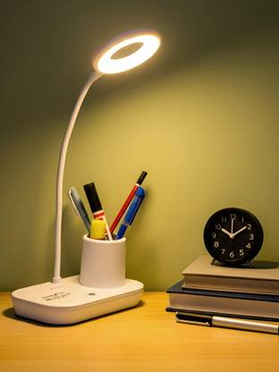 Rudefox 3 Colour Mode Rechargeable, Flexible Gooseneck LED Reading / Desk/ Study Lamp