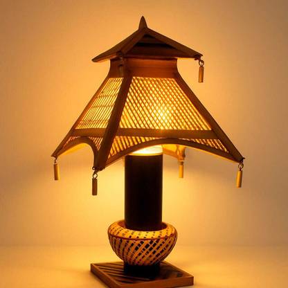 Bamboo Craft Table lamp1 Table Lamp