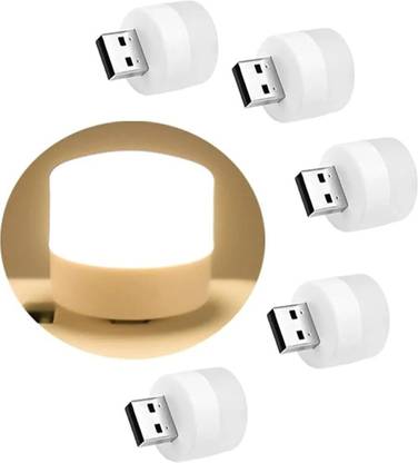 Shreejee USB plug & Play Energy efficient LED light /Emergency light X5.330 (Pack of 5) LED Lantern