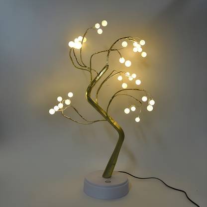 Vespa LED Tree Lights, Artificial Warm Color Tree Shape Light Decorative Living Room Table Lamp