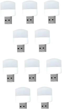 Shreejee USB plug & Play Energy efficient LED light /Emergency light X10.557 (Pack of 10) LED Lantern