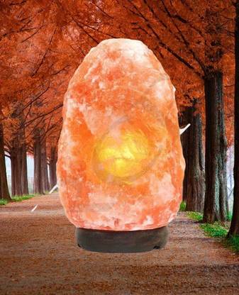 Rudra Crystal Products Natural himalayan salt lamp night light 1-2 Kg Approx Night Lamp