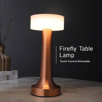 Dusk'n Lux Firefly Cordless Table Lamp | Rechargeable & Modern Design Night Lamp