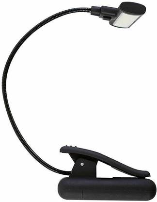 PAVITYAKSH Easy Clip On COB LED Book Light Sturdy Adjustable Book Reading Lamp w/Flexible Arm Lightweight Eye-Care Night Reading Light for Home, Office & Travel Study Lamp