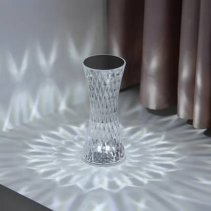 Tlismi Crystal Touch Sensor USB Rechargeable Lamp Exquisite Luxury Bedside Night Light Night Lamp