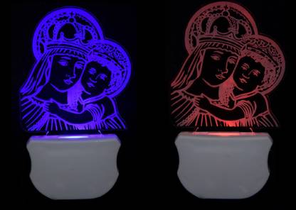 HIMS COLLECTION Mother Mary NIGHT LAMP Create Calm atmosphere with customizable lighting Night Lamp