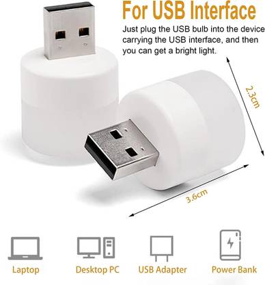 Shreejee USB plug & Play Energy efficient LED light /Emergency light X4.76 (Pack of 4) LED Lantern