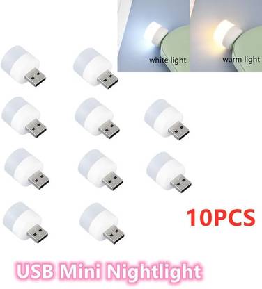 Shreejee USB plug & Play Energy efficient LED light /Emergency light X10.630 (Pack of 10) LED Lantern