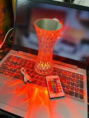 NPU New LED Diamond Table Lamp 16 Color Changing Light With Remote 696 Table Lamp