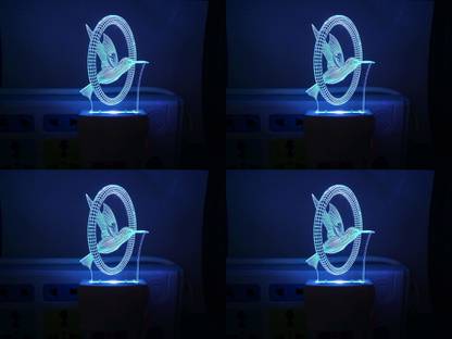 SANJAY AURA fly bird Night Lamp transforming your space into a calming sanctuary. Night Lamp