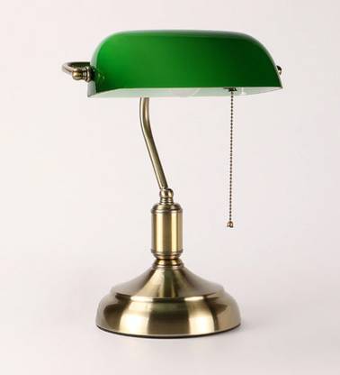 Shree Kala Home Decor Banker Desk Lamp For Study and Table Decor Table Lamp