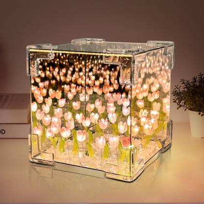 CARTSPACE square tulip lamp Night Lamp