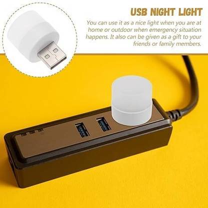 Shreejee USB plug & Play Energy efficient LED light /Emergency light X8.227 (Pack of 8) LED Lantern
